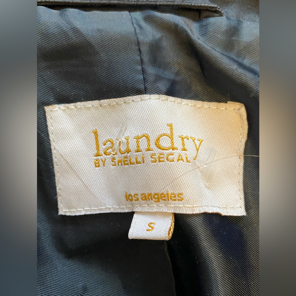 Laundry by Shelli Segal navy blue winter jacket size small - Picture 8 of 9